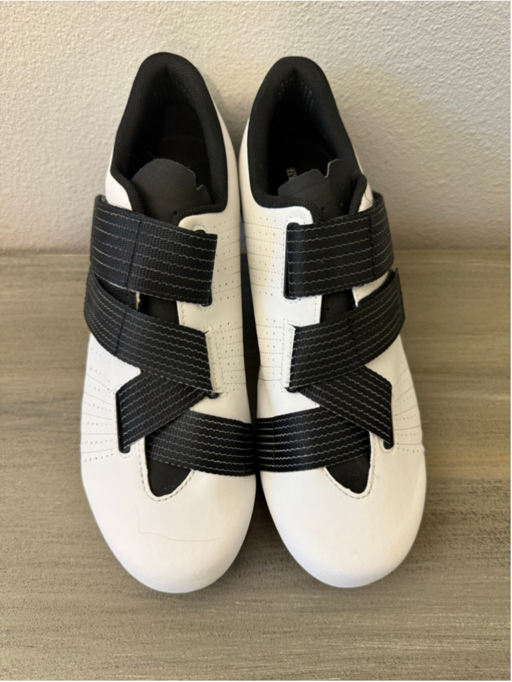 Fizik Tempo Powerstrap R5 Cycling Shoes Size 44 w/ Look Delta Peloton Cleats EUC